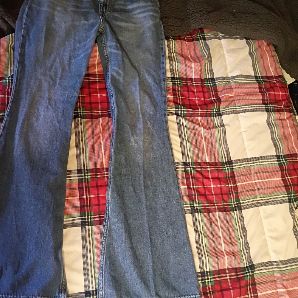Wrangler Light Blue Boot Cut Jeans - Picture 2 of 8
